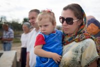 В а.г. Новая Жизнь заложен храм в честь вмц. Веры, Надежды, Любови и матери их Софии