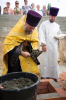 В а.г. Новая Жизнь заложен храм в честь вмц. Веры, Надежды, Любови и матери их Софии