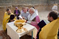 В а.г. Новая Жизнь заложен храм в честь вмц. Веры, Надежды, Любови и матери их Софии
