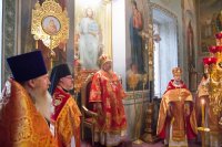 Божественная литургия в день Усекновения главы Иоанна Предтечи