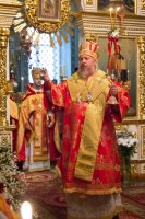 Божественная литургия в день Усекновения главы Иоанна Предтечи