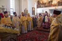 Божественная литургия в день памяти св. блг. кн. Александра Невского