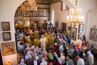 Божественная литургия в день памяти св. блг. кн. Александра Невского