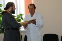 Священнослужитель совершил чин освящения станции скорой помощи