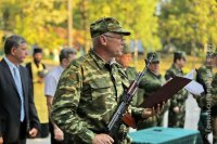 Священнослужитель принял участие в принесении присяги офицерами запаса