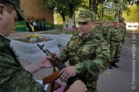 Священнослужитель принял участие в принесении присяги офицерами запаса