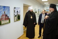 В Гомеле открылась фотовыставка «Храмоздатели земли православной»