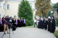 В Гомеле открылась фотовыставка «Храмоздатели земли православной»