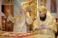 Божественная литургия в день памяти святителя Митрофана Воронежского