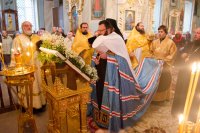 Божественная литургия в день памяти святителя Митрофана Воронежского