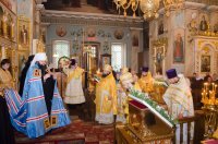 Божественная литургия в день памяти святителя Митрофана Воронежского