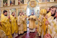 Божественная литургия в день памяти святителя Митрофана Воронежского