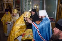 Божественная литургия в день памяти святителя Митрофана Воронежского