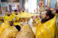Божественная литургия в день памяти святителя Митрофана Воронежского