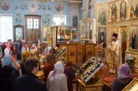 Божественная литургия в день памяти святителя Митрофана Воронежского