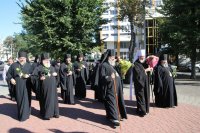 Преосвященный Стефан принял участие в торжествах в день памяти преподобномученика Афанасия Брестского