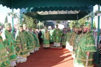 Преосвященный Стефан принял участие в торжествах в день памяти преподобномученика Афанасия Брестского
