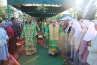 Преосвященный Стефан принял участие в торжествах в день памяти преподобномученика Афанасия Брестского