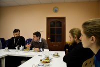 Состоялась встреча актива епархиального отдела по работе с молодежью с представителем христианской общины Тэзе братом Бенуа Состоялась встреча актива епархиального отдела по работе с молодежью с представителем христианской общины Тэзе братом Бенуа