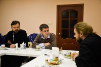 Состоялась встреча актива епархиального отдела по работе с молодежью с представителем христианской общины Тэзе братом Бенуа Состоялась встреча актива епархиального отдела по работе с молодежью с представителем христианской общины Тэзе братом Бенуа