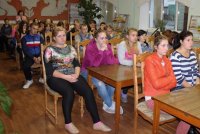 РОГАЧЕВ. Священнослужитель встретился со студентами Рогачёвского государственного профессионально-технического колледжа строителей