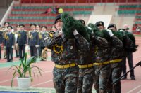 Преосвященный Стефан принял участие в церемонии открытия XIV Межгосударственного турнира по панкратиону «Белая Русь»