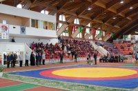 Преосвященный Стефан принял участие в церемонии открытия XIV Межгосударственного турнира по панкратиону «Белая Русь»