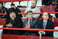 Преосвященный Стефан принял участие в церемонии открытия XIV Межгосударственного турнира по панкратиону «Белая Русь»