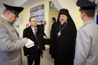 Преосвященный Стефан принял участие в церемонии открытия XIV Межгосударственного турнира по панкратиону «Белая Русь»