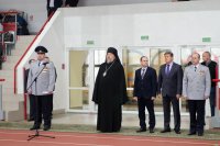 Преосвященный Стефан принял участие в церемонии открытия XIV Межгосударственного турнира по панкратиону «Белая Русь»