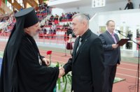 Преосвященный Стефан принял участие в церемонии открытия XIV Межгосударственного турнира по панкратиону «Белая Русь»
