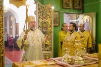 Божественная литургия в день памяти апостола от 70-ти Аристарха