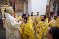 Божественная литургия в день памяти апостола от 70-ти Аристарха