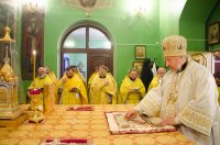 Божественная литургия в день памяти апостола от 70-ти Аристарха