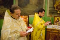 Божественная литургия в день памяти апостола от 70-ти Аристарха