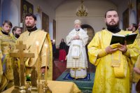 Божественная литургия в день памяти апостола от 70-ти Аристарха