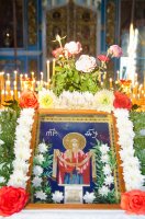 Всенощное бдение в храме Покрова Пресвятой Богородицы г.Речицы