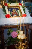 Всенощное бдение в храме Покрова Пресвятой Богородицы г.Речицы