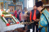 Всенощное бдение в храме Покрова Пресвятой Богородицы г.Речицы