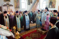 Всенощное бдение в храме Покрова Пресвятой Богородицы г.Речицы