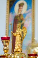 Всенощное бдение в храме Покрова Пресвятой Богородицы г.Речицы