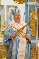 Всенощное бдение в храме Покрова Пресвятой Богородицы г.Речицы