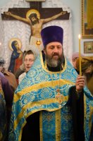 Всенощное бдение в храме Покрова Пресвятой Богородицы г.Речицы