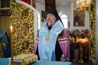 Всенощное бдение в храме Покрова Пресвятой Богородицы г.Речицы