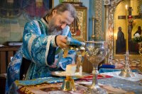 "...нас бо ради молит Богородица Превечнаго Бога"