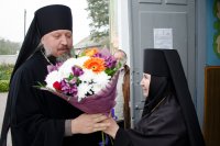 "...нас бо ради молит Богородица Превечнаго Бога"