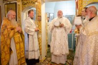 Божественная литургия в день памяти прав. воина Федора Ушакова