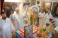 Божественная литургия в день памяти прав. воина Федора Ушакова