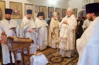 Божественная литургия в день памяти прав. воина Федора Ушакова