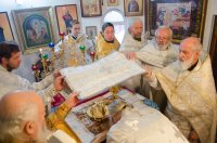 Божественная литургия в день памяти прав. воина Федора Ушакова